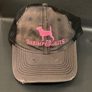 Distressed hat. Women’s. Shrimp & Grits. Sportsman brand